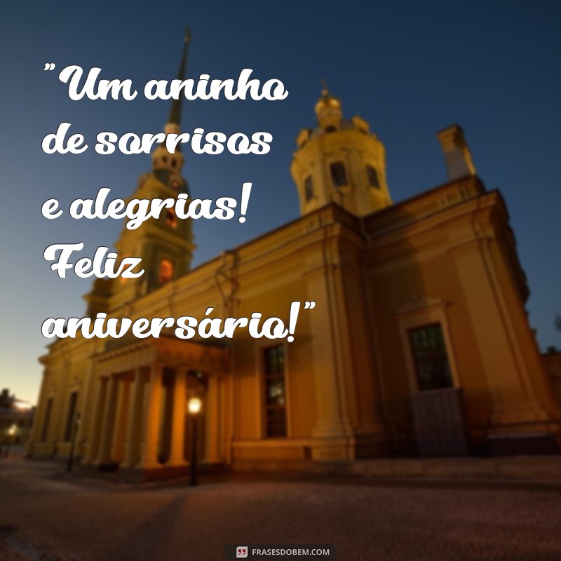 feliz aniversário 1 aninho tumblr 