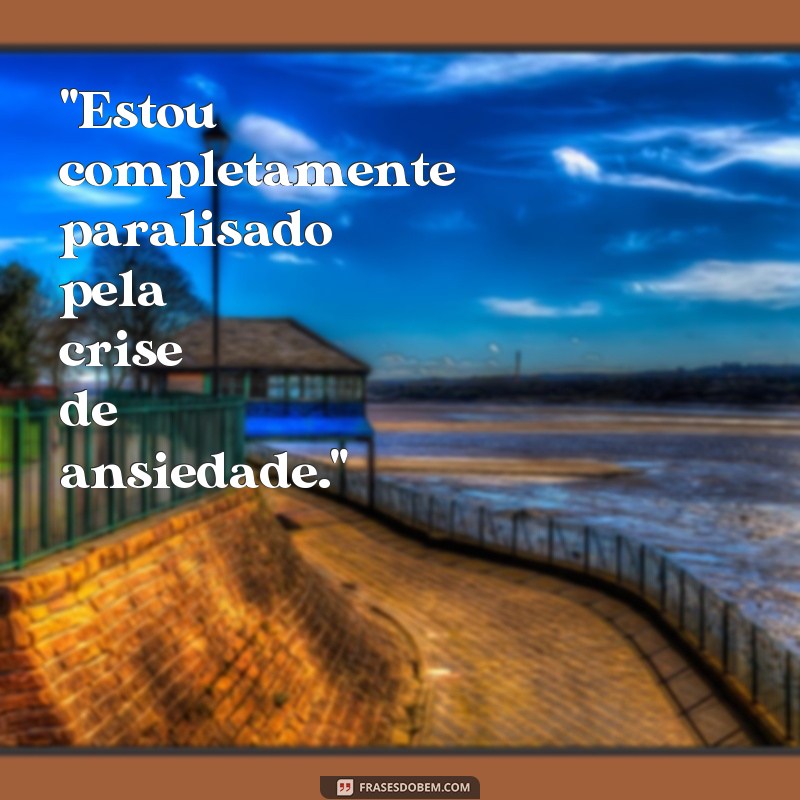 frases crise de ansiedade frases 