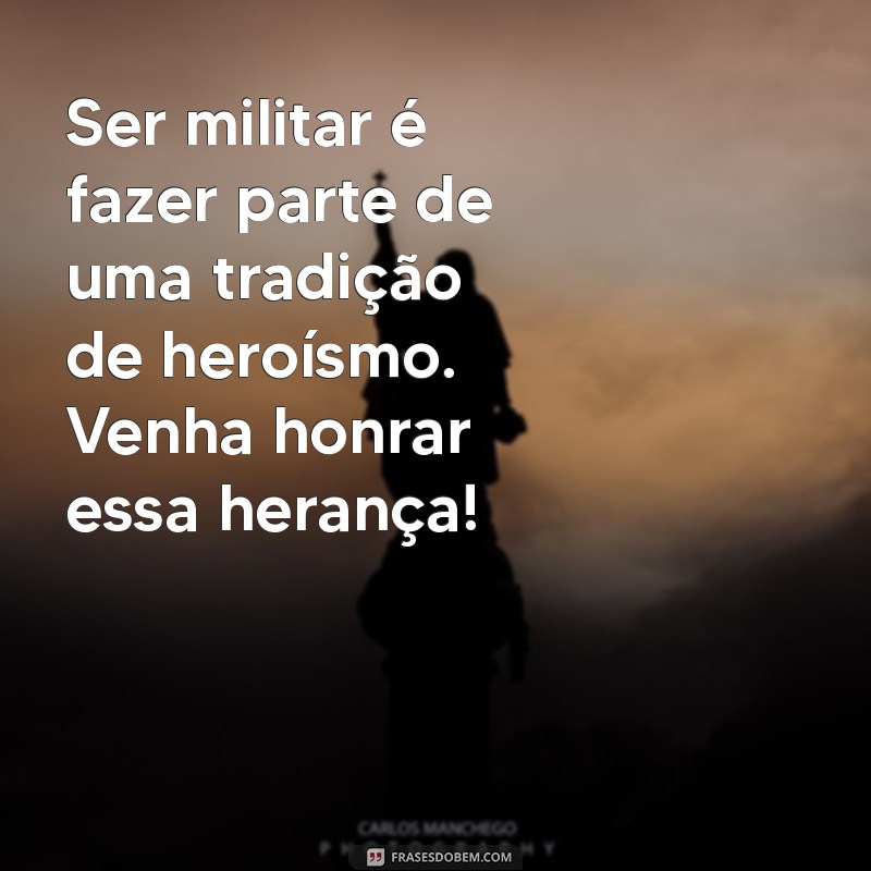 Mensagem de Promoção Militar: Celebre Conquistas e Honre os Heróis 