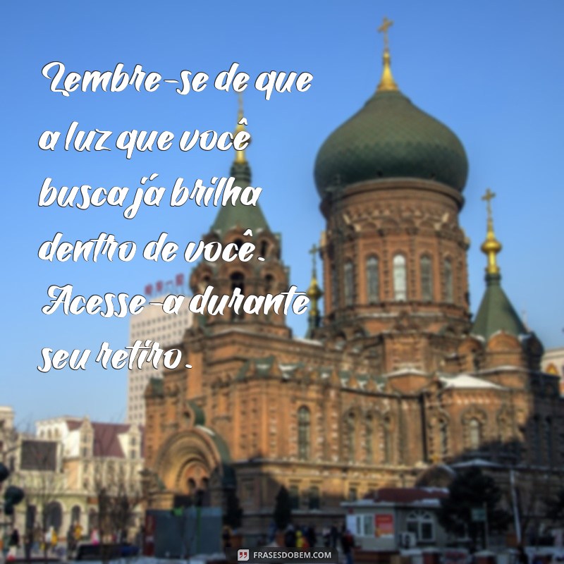 Mensagem Inspiradora para Afilhados em Retiro Espiritual: Fortalecendo Laços e Espiritualidade 