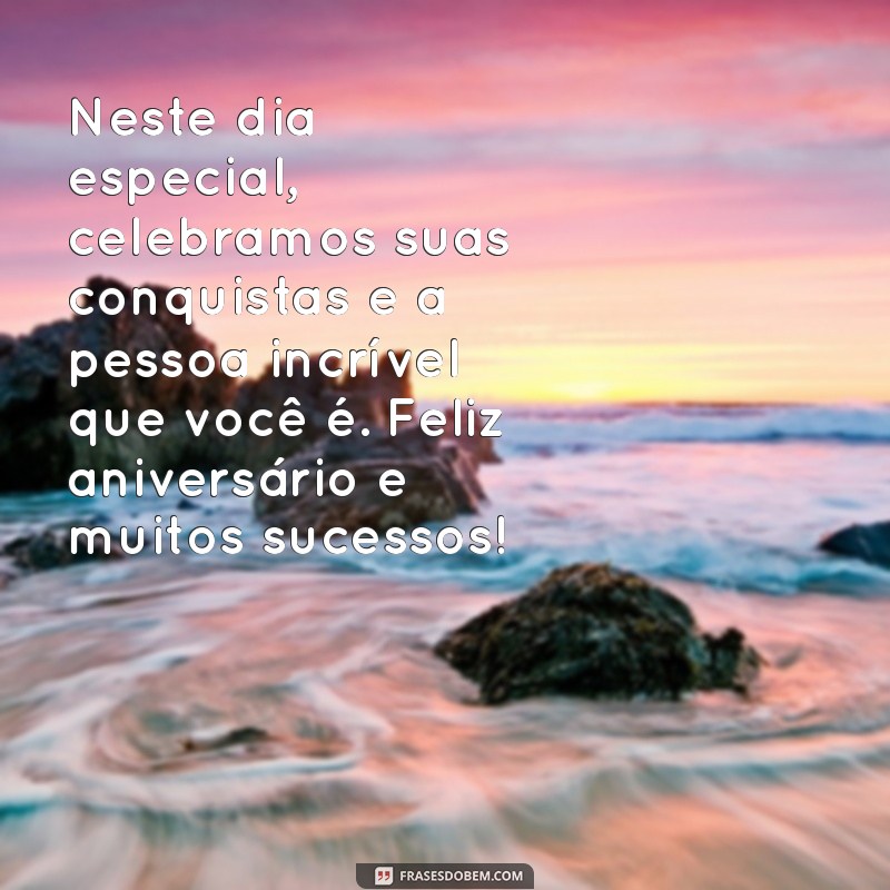 Mensagens de Aniversário para Funcionários: Celebre com Inspiração e Motivação 