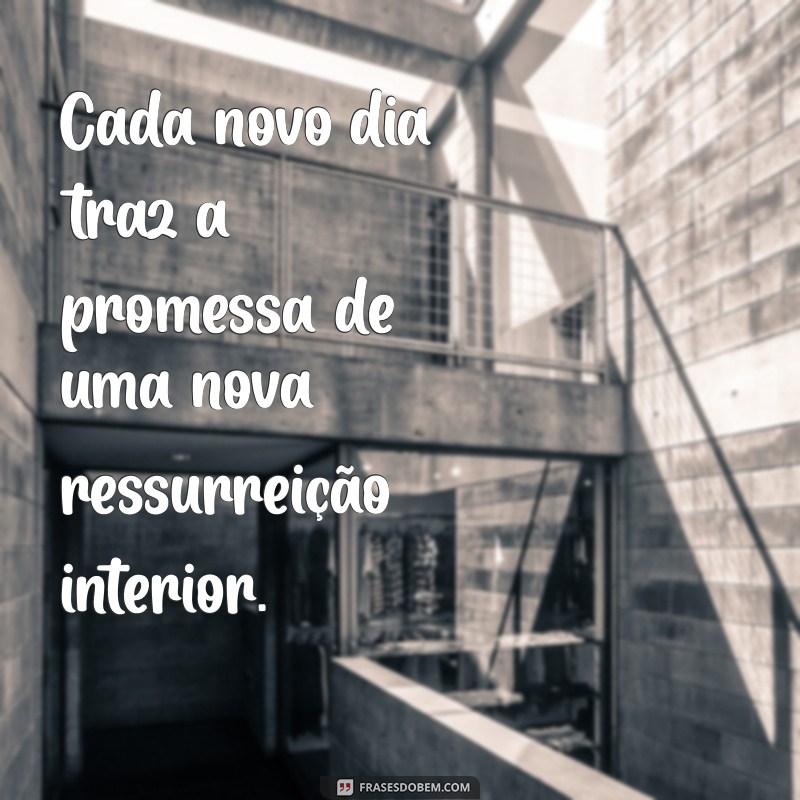 Ressurreição: Mensagens Inspiradoras para Renovar sua Esperança 