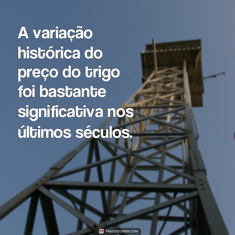 variação histórica exemplos de frases A variação histórica do preço do trigo foi bastante significativa nos últimos séculos.