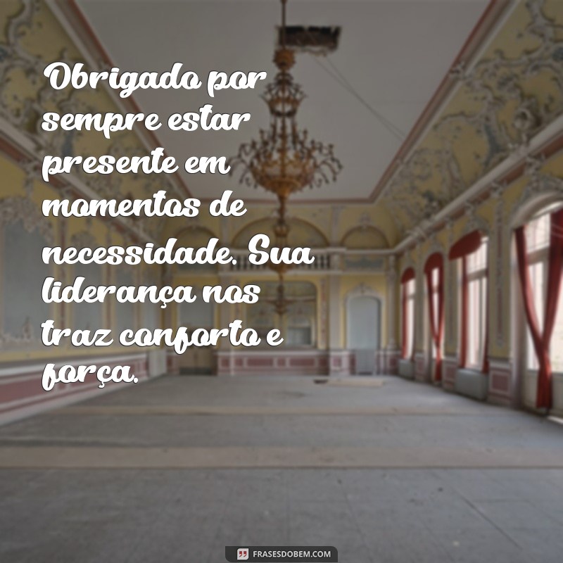 Como Escrever um Texto de Agradecimento Inspirador para o Líder da Sua Igreja 