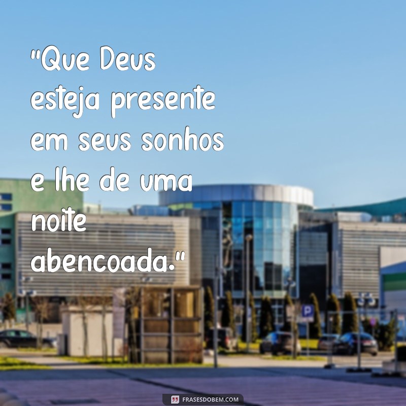 frases de boa noite religiosa 