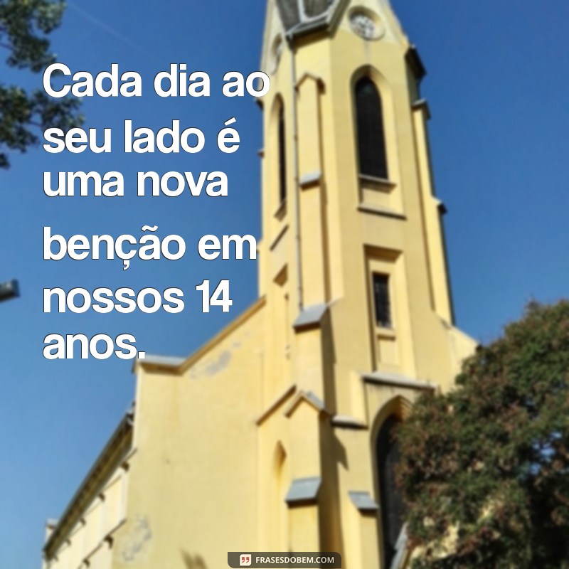 14 Anos Juntos: Frases Inspiradoras para Celebrar o Amor Duradouro 