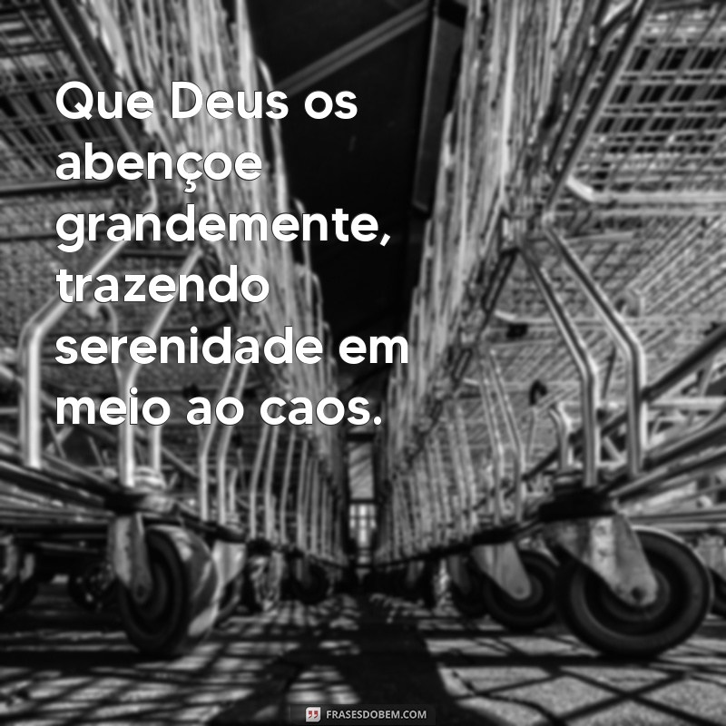 Que Deus os Abençoe Grandemente: Mensagens Inspiradoras e Frases de Gratidão 