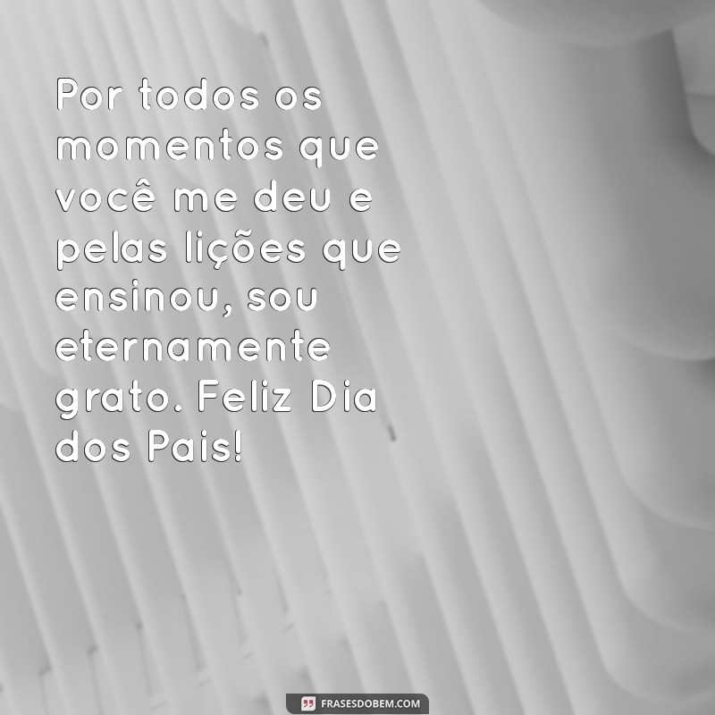 Frases Emocionantes para Celebrar o Primeiro Dia dos Pais 