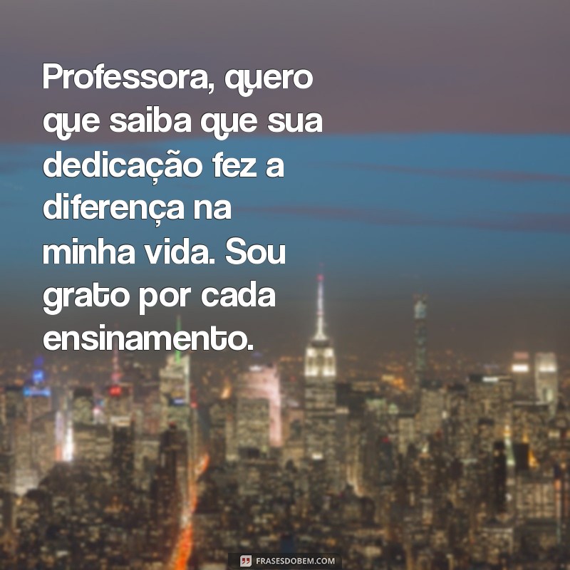 Como Escrever uma Carta de Despedida Emocionante para Sua Professora 