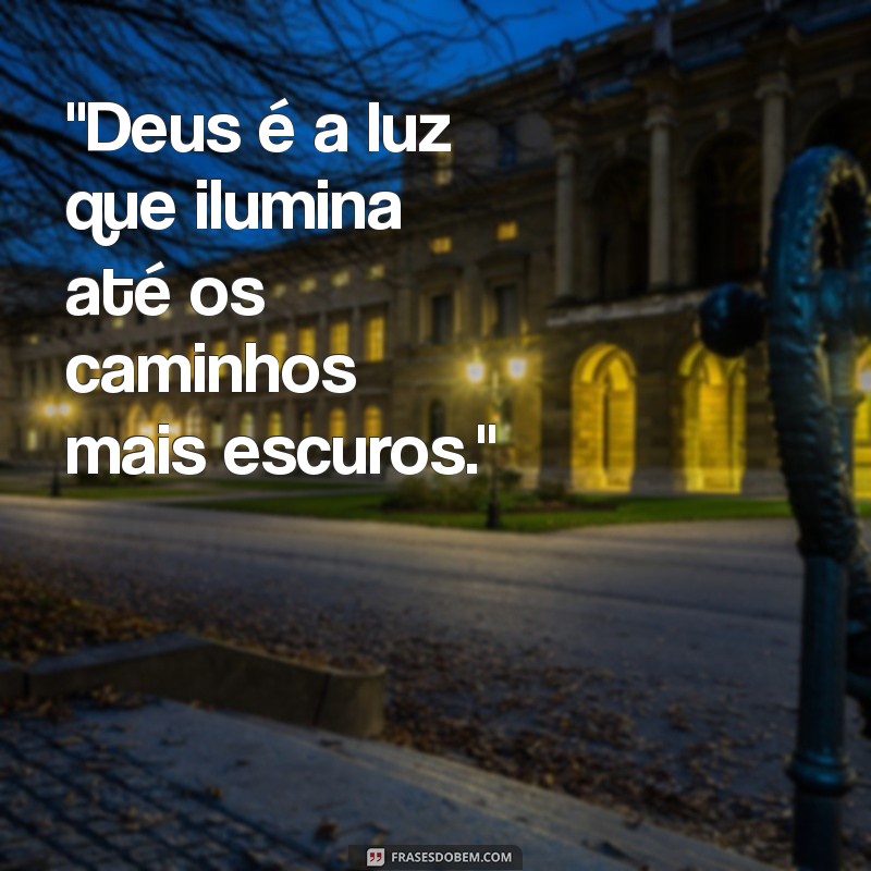 frases de deus e maravilhoso 