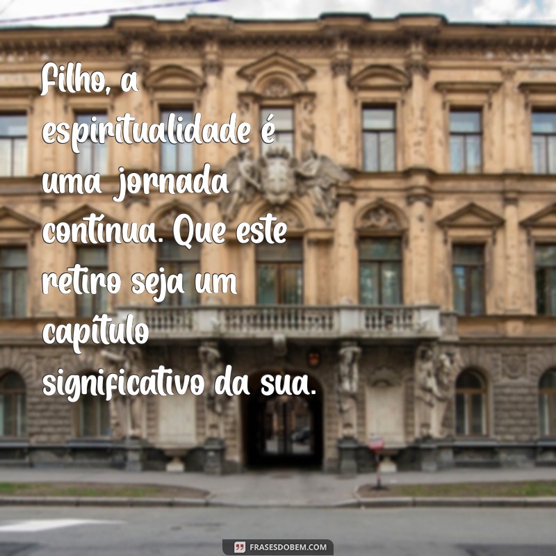 Como Escrever uma Carta Emocionante para Seu Filho Durante o Retiro Religioso 