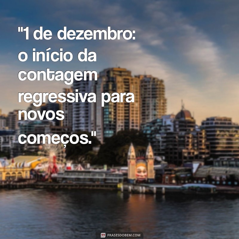 frases 1 de dezembro 2023 