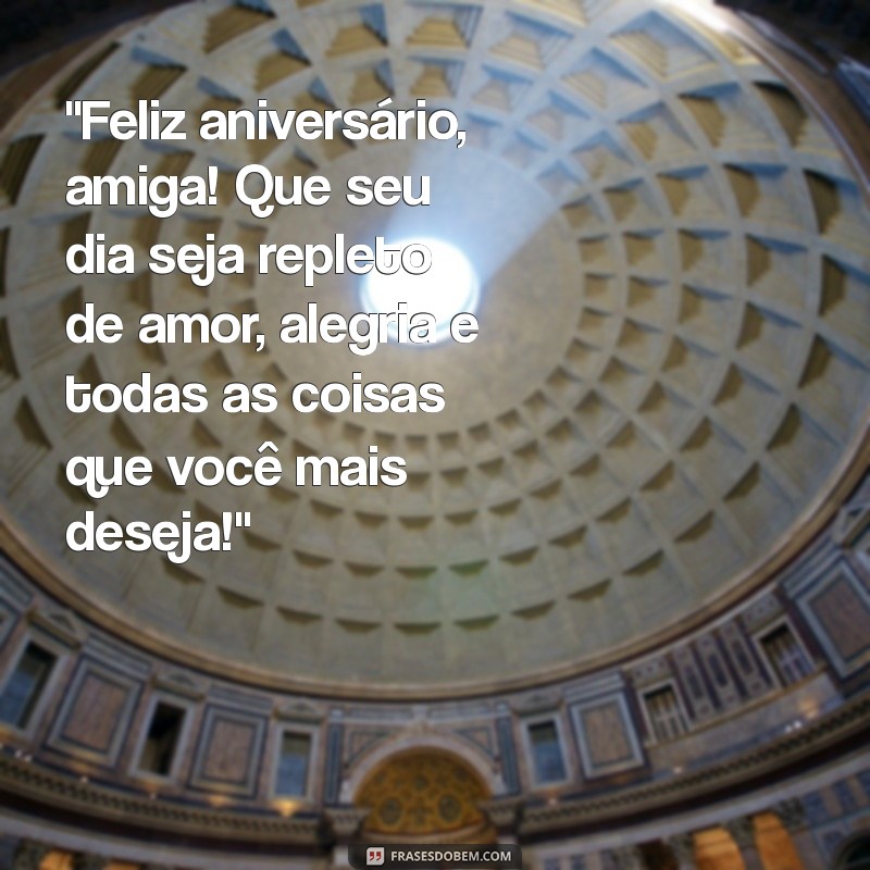 frases niver amiga 