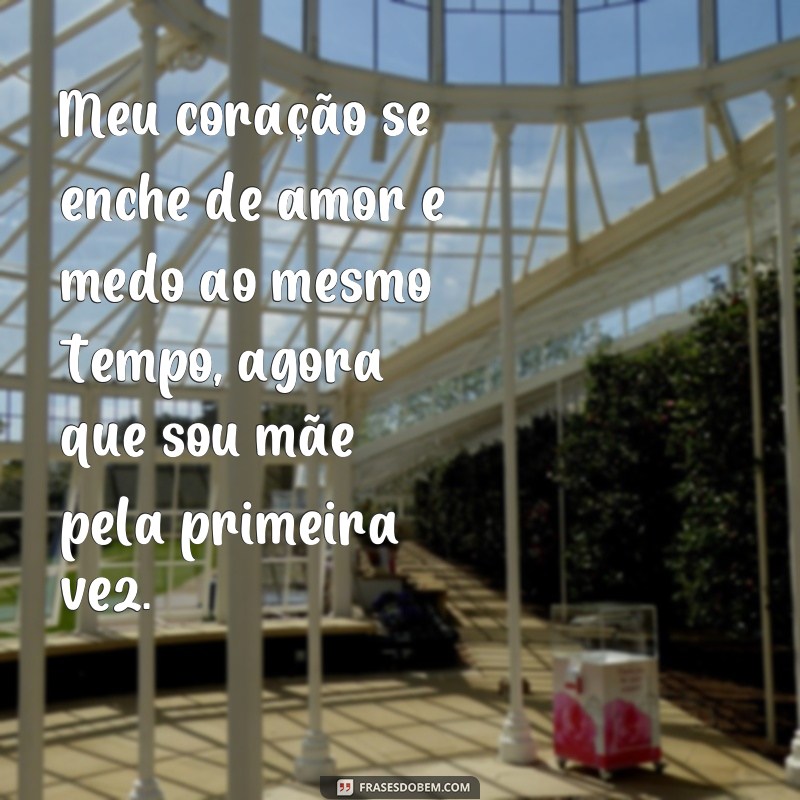 Descubra as melhores frases de mãe de primeira viagem para usar como status! 