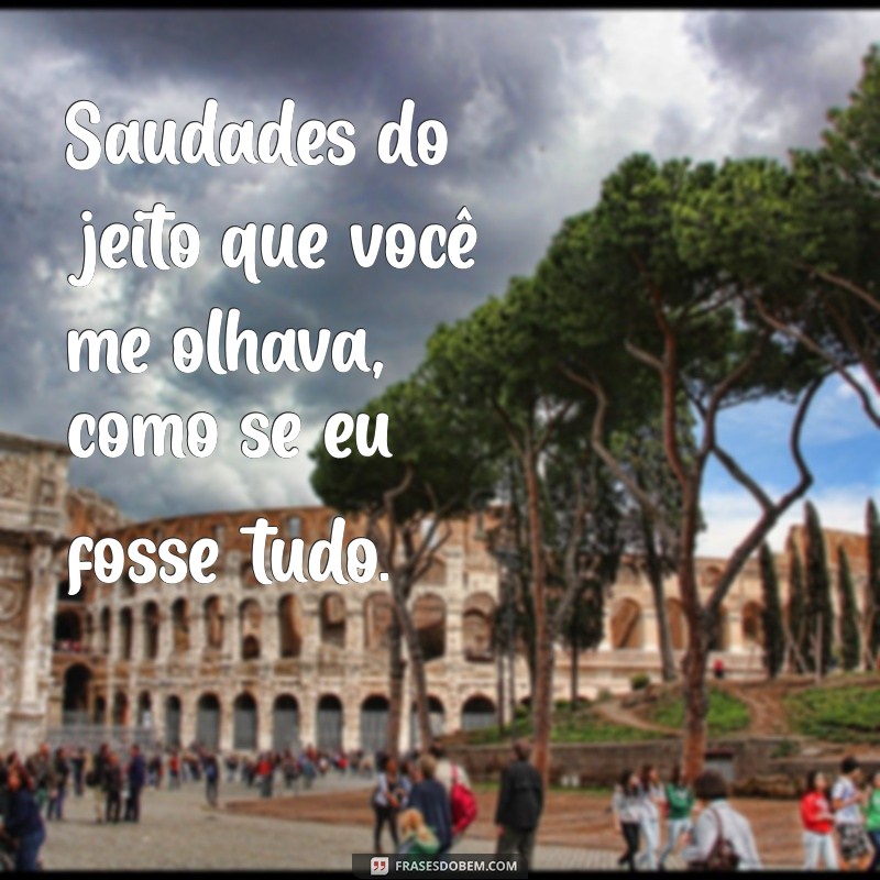 Saudades de Amor: Como Lidar com a Nostalgia e Encontrar a Paz Interior 