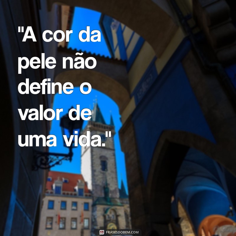 frases para o racismo 