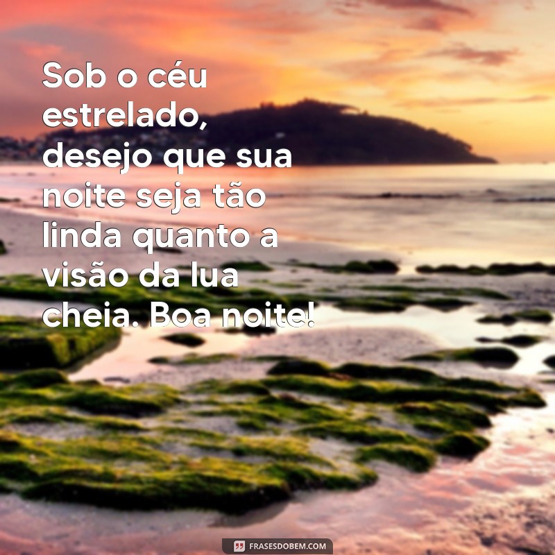 Encante-se com a Magia da Noite: Frases Inspiradoras sobre a Lua e Estrelas 