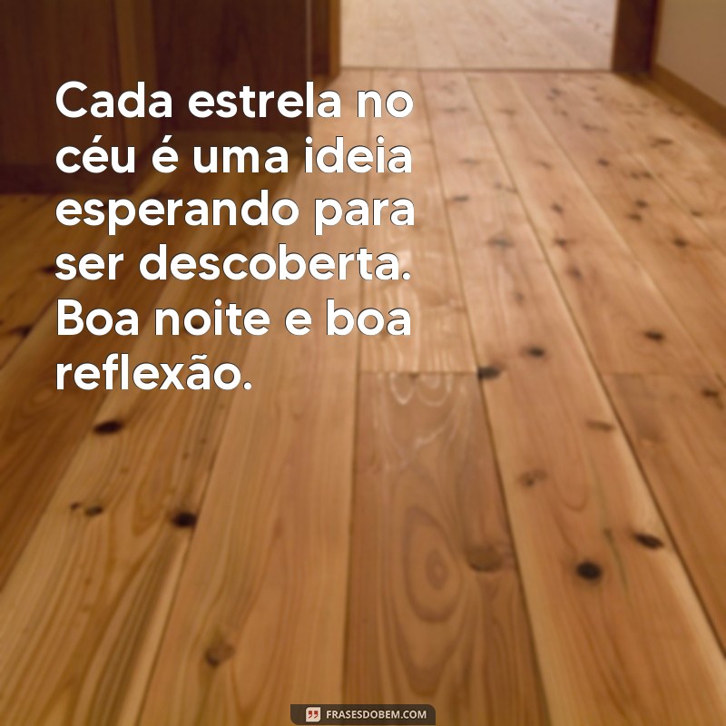 Reflexões de Sabedoria para Uma Boa Noite: Inspire-se Antes de Dormir 