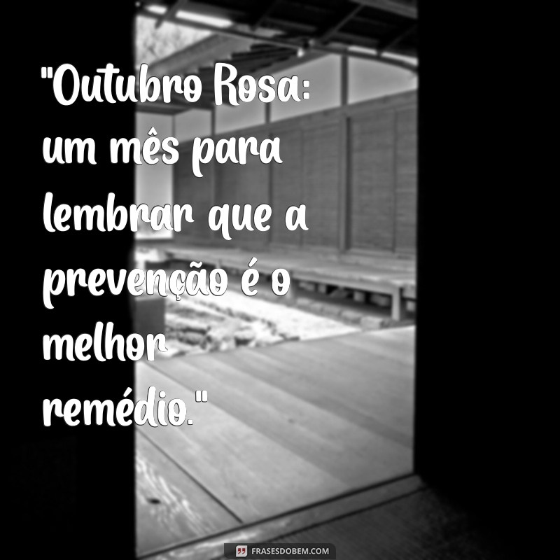 outubro rosa frases 