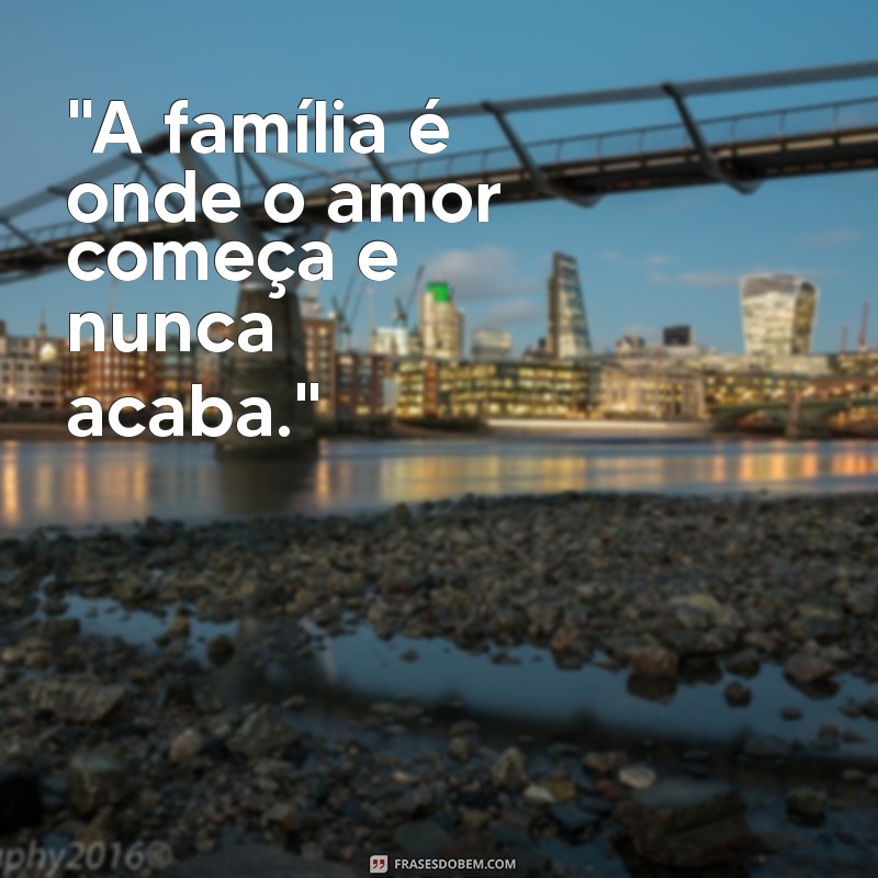 família esposa e filhos 