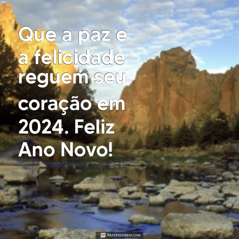 Mensagens Inspiradoras para Celebrar um Feliz 2024 