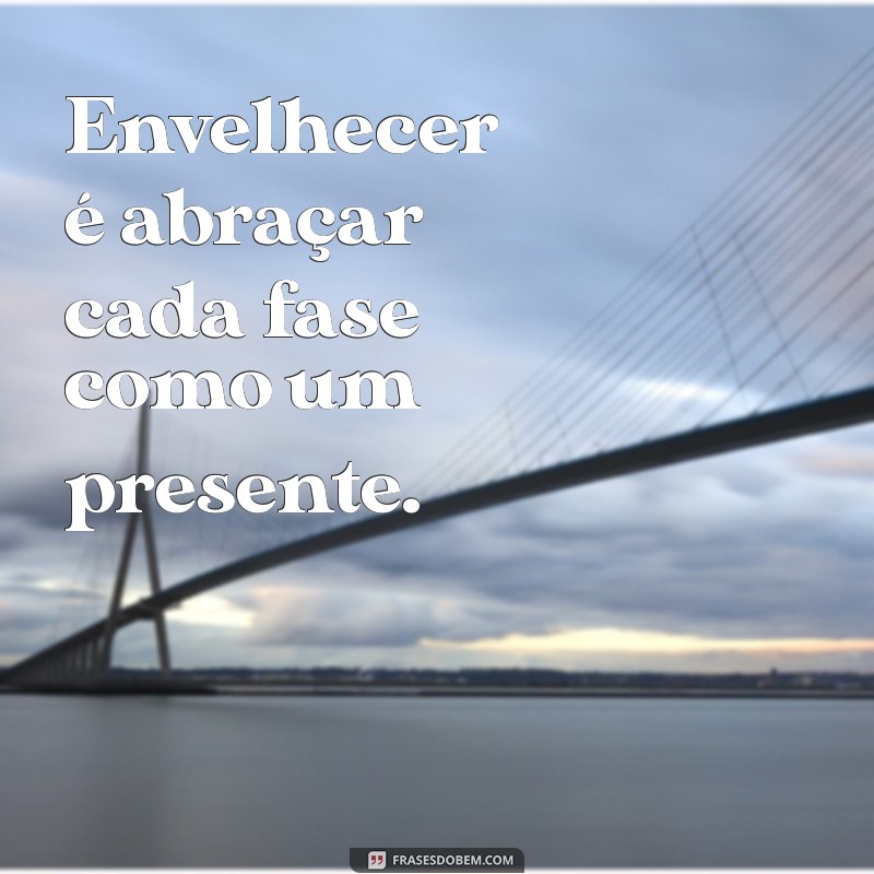 Frases Inspiradoras sobre Envelhecer: Reflexões e Sabedoria para a Melhor Idade 