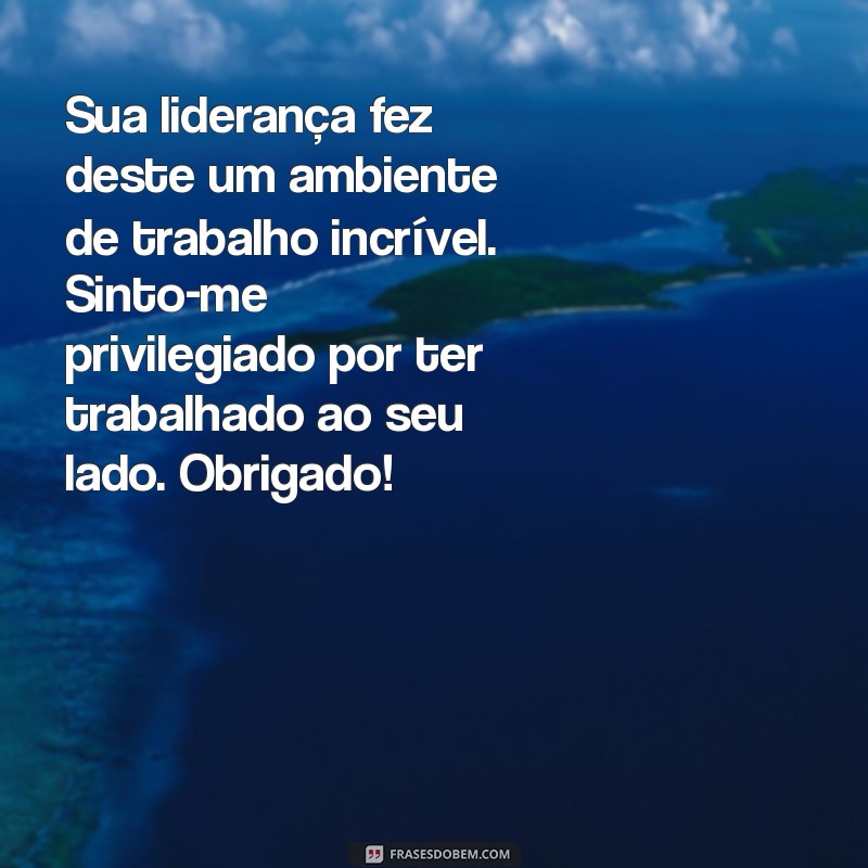 Como Escrever uma Mensagem de Agradecimento ao Chefe na Despedida: Dicas e Exemplos 