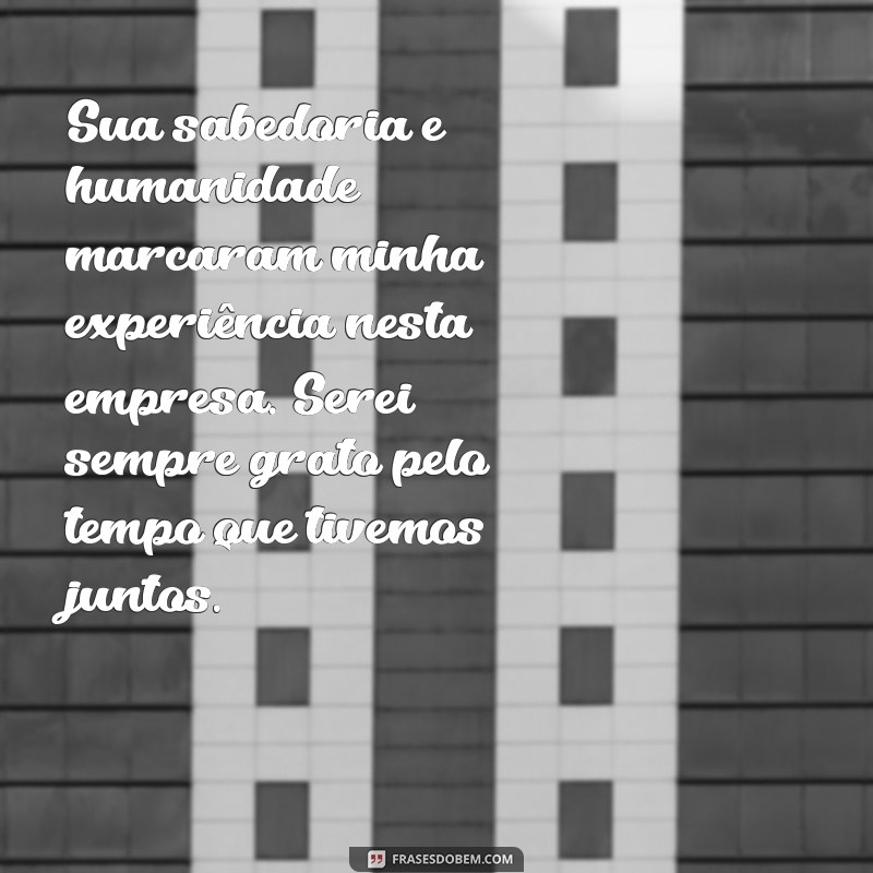 Como Escrever uma Mensagem de Agradecimento ao Chefe na Despedida: Dicas e Exemplos 