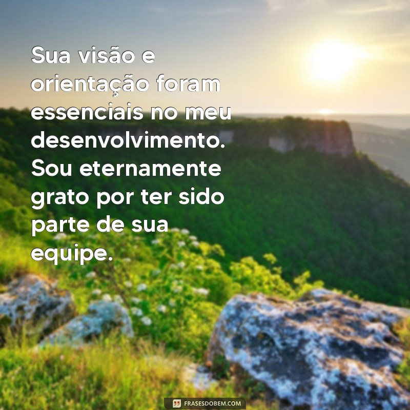 Como Escrever uma Mensagem de Agradecimento ao Chefe na Despedida: Dicas e Exemplos 