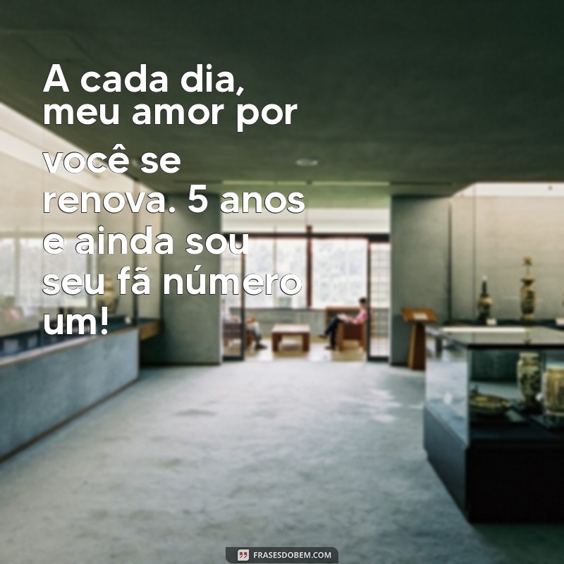 Celebrando 5 Anos Juntos: Frases Inspiradoras para Comemorar o Amor 