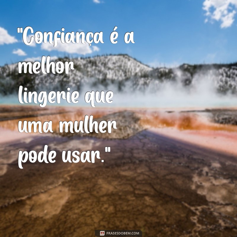 frases para fotos de lingerie 