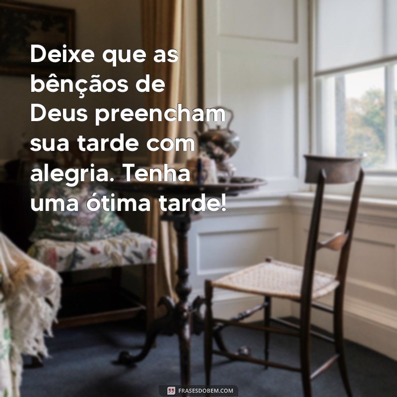 Mensagem Inspiradora de Boa Tarde com Deus: Renove Sua Fé e Esperança 