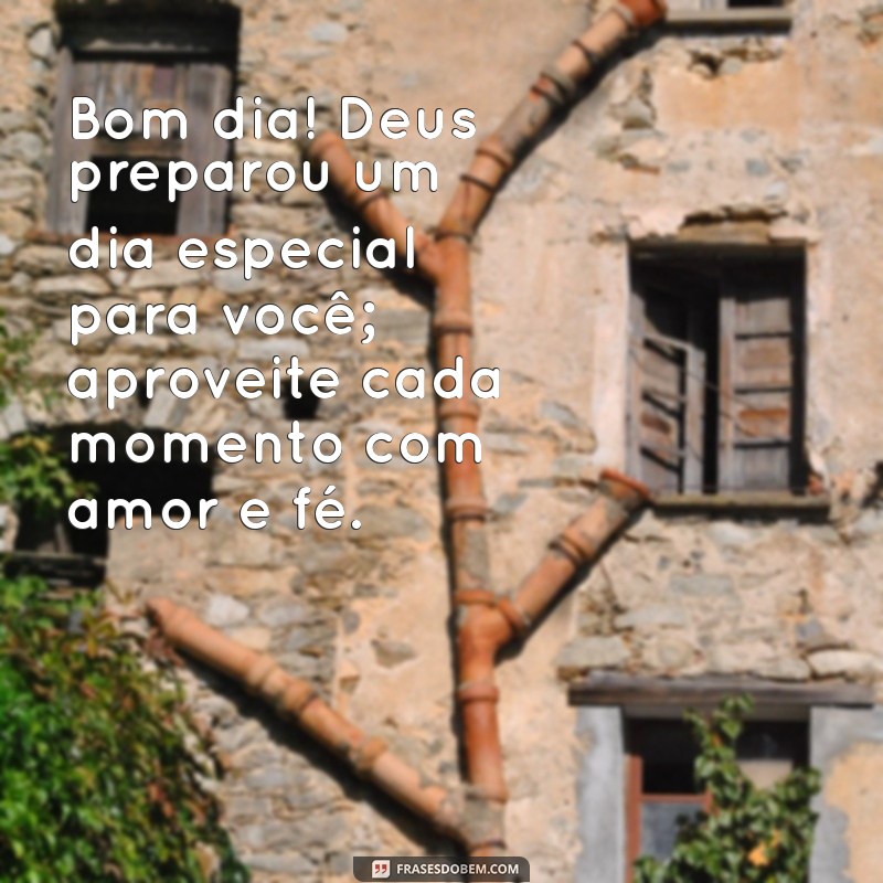 Mensagem Inspiradora de Bom Dia: Receba a Luz de Deus Hoje 