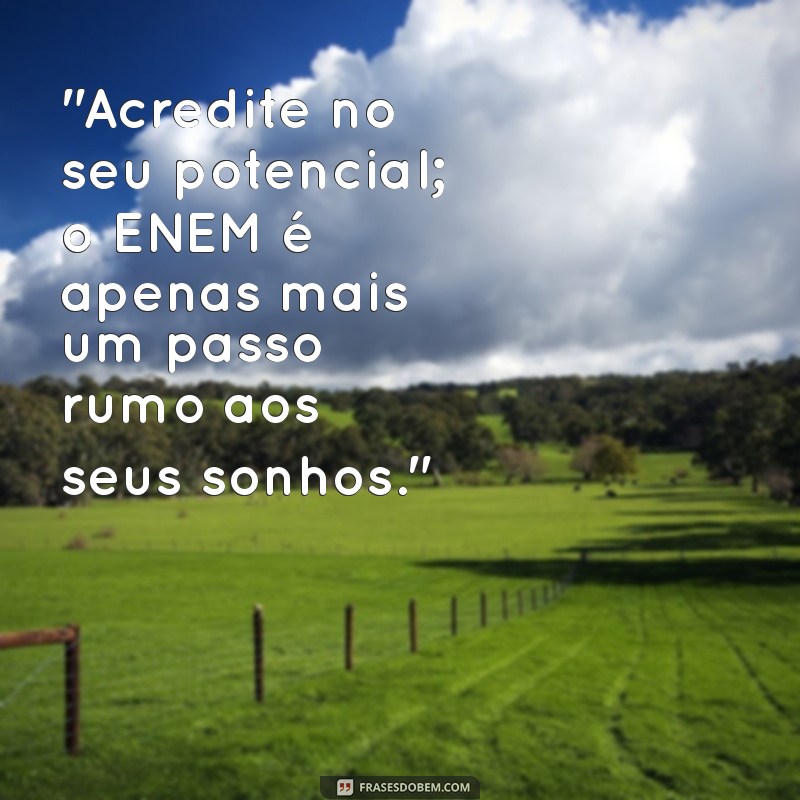 frases motivacional para o enem 