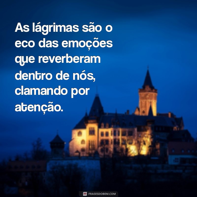 Choro de Chorar: Entenda os Significados e Emoções por Trás das Lágrimas 