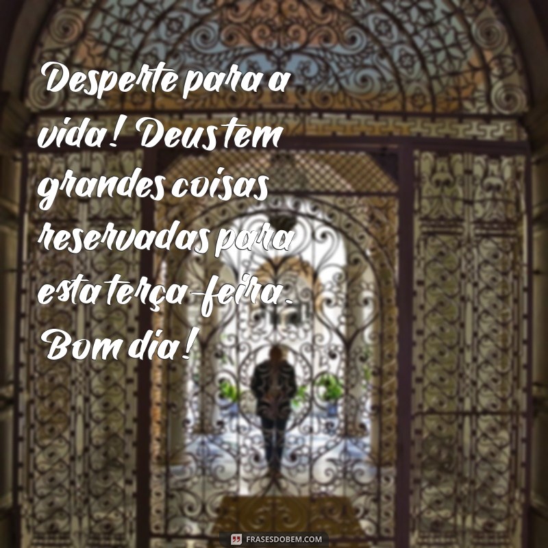 Mensagem Inspiradora de Bom Dia com Deus para Terça-Feira 