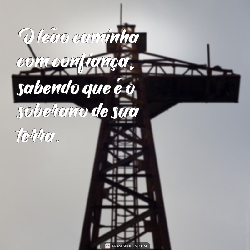 Frases Inspiradoras com Leão: Poder e Coragem em Palavras 