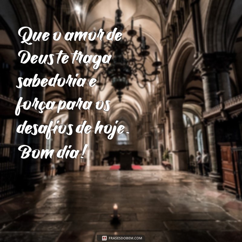 Bom Dia: Encontre Amor e Inspiração nas Mensagens de Deus 