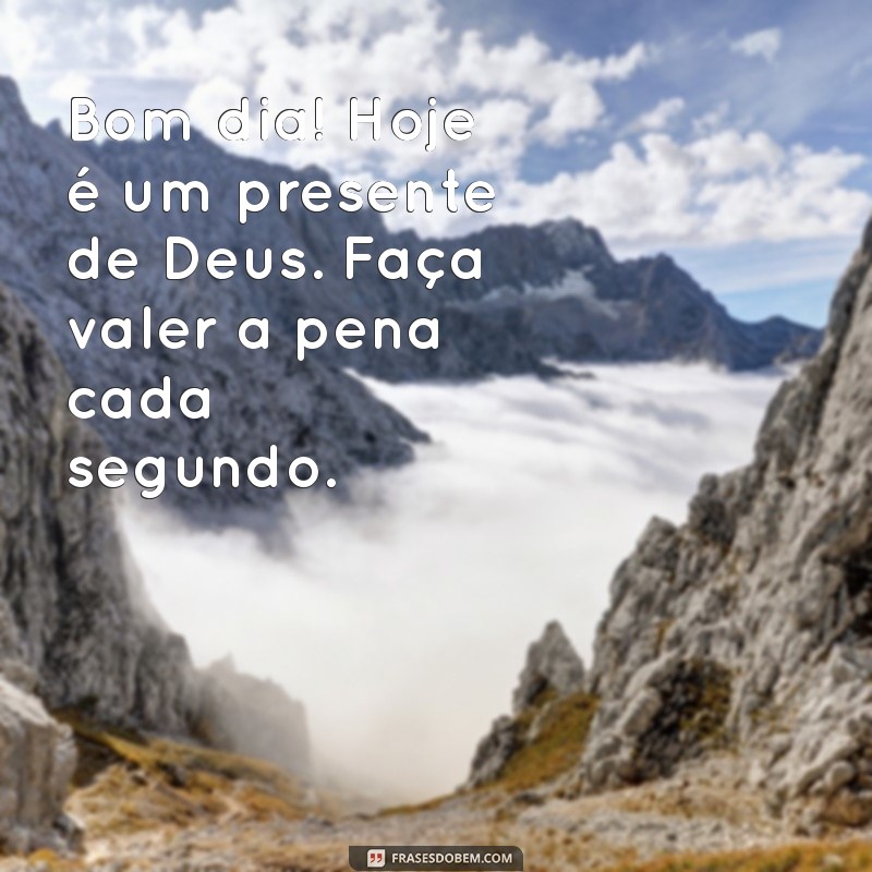 Mensagens Inspiradoras de Bom Dia: Acorde com a Luz de Deus 