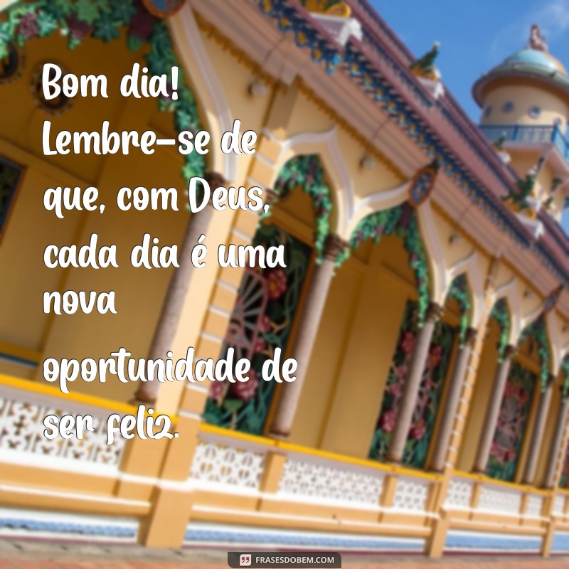 Mensagens Inspiradoras de Bom Dia: Acorde com a Luz de Deus 