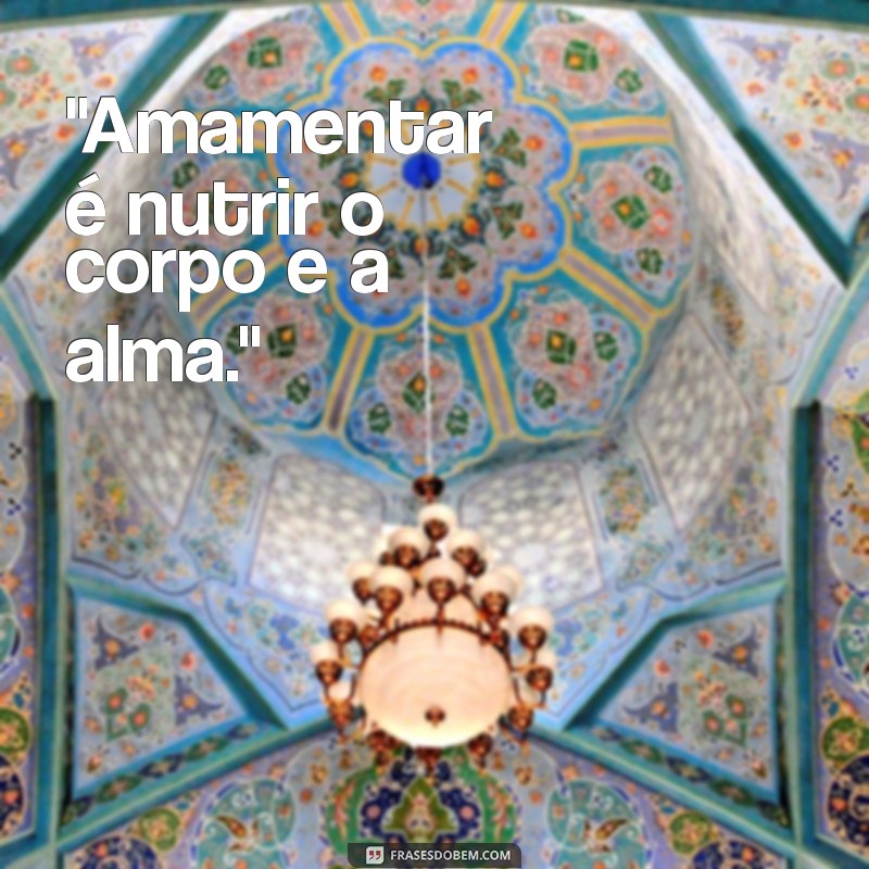 frases de amamentar 