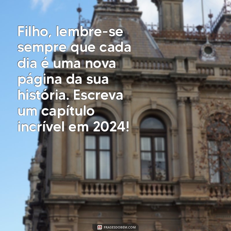 Mensagens Inspiradoras de Ano Novo para Filhos: Celebre com Amor e Esperança 