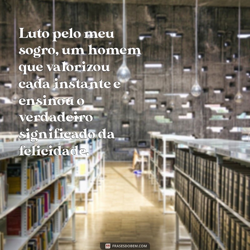 Como Lidar com a Perda de um Sogro: Reflexões e Conselhos 