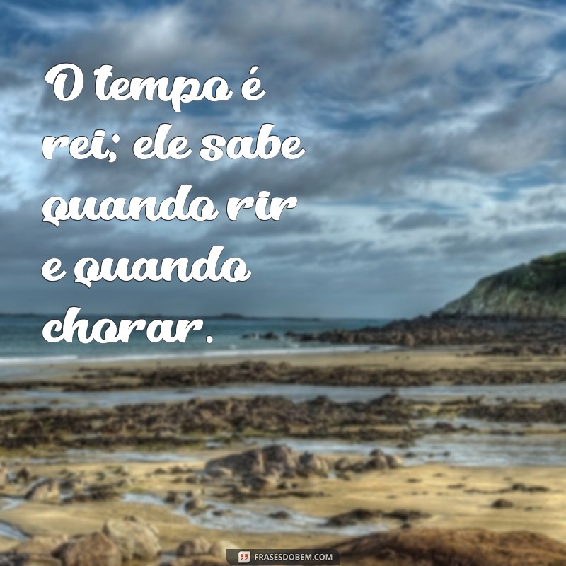 O Tempo é Rei: Como Aproveitar Cada Momento da Sua Vida 