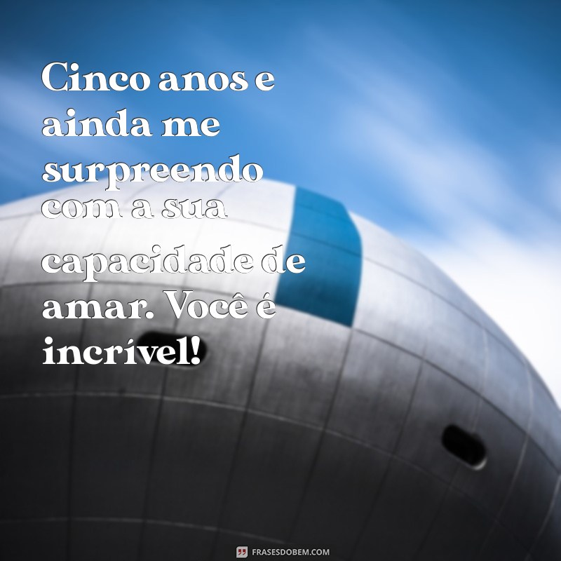5 Anos de Casamento: Mensagens Emocionantes para Celebrar o Amor 