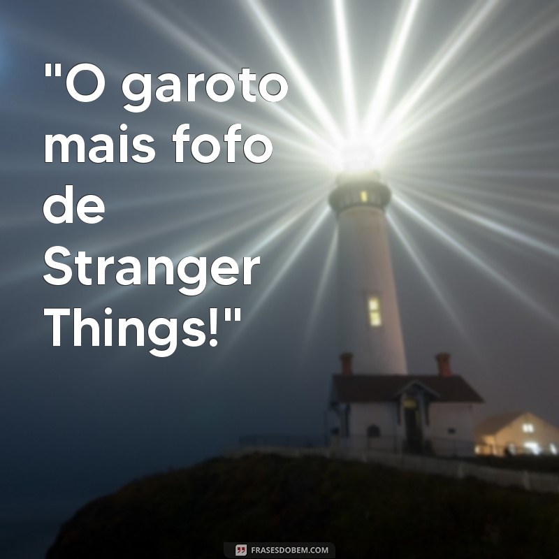 frases fotos do lucas de stranger things 