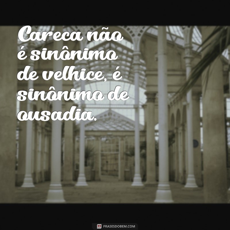 Descubra as melhores frases de empoderamento para os carecas 