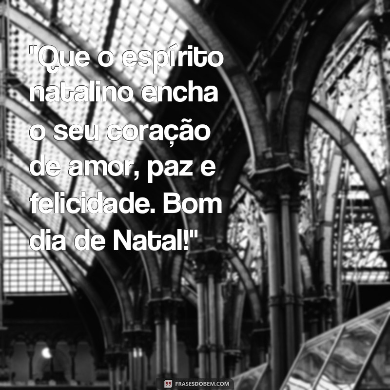 frases bom fia de natal 