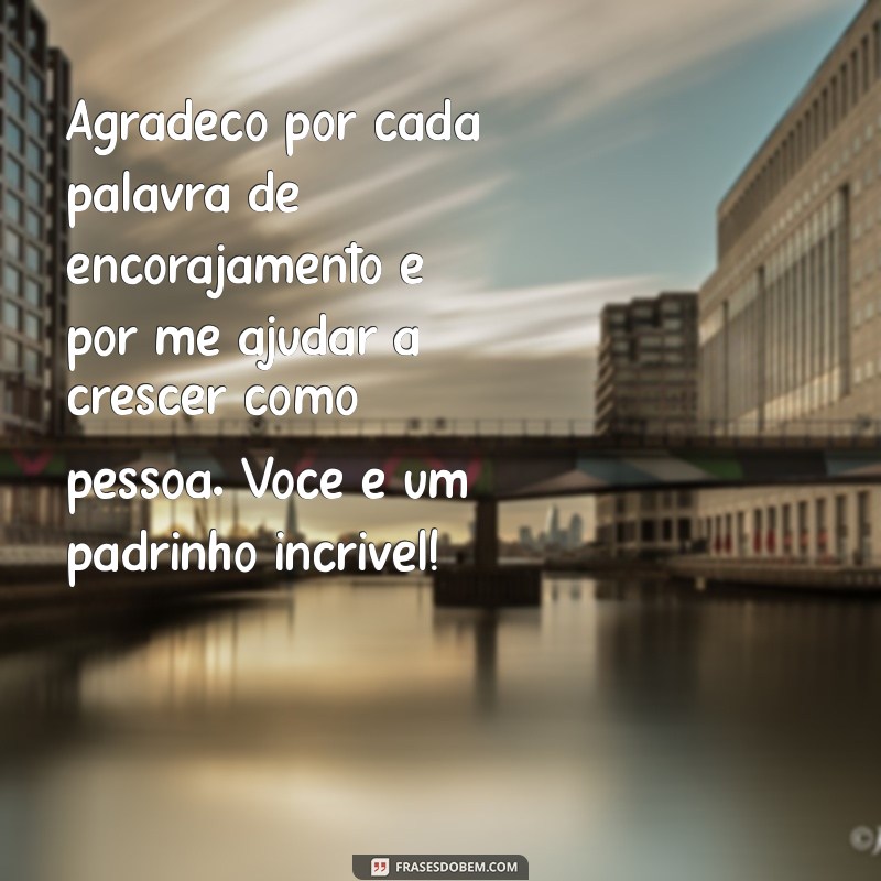 Mensagens Emocionantes de Agradecimento para Padrinhos de Crisma 