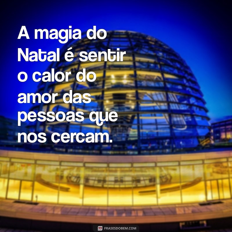 Descubra a Magia do Natal: Mensagens Inspiradoras para Compartilhar 